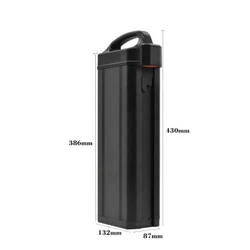 Electric Bike Replacement Battery 48V 52V 17.5Ah 15Ah For Cargo Fiido T1 T3  Pro Vivi Z8 Heybike Explore Wallke Ebike Battery