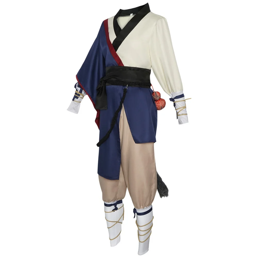 Black Anime Myth Cos Wukong The Destined One Cosplay Adults Costume Woman Man New Game Wukong Fancy Stage Costume