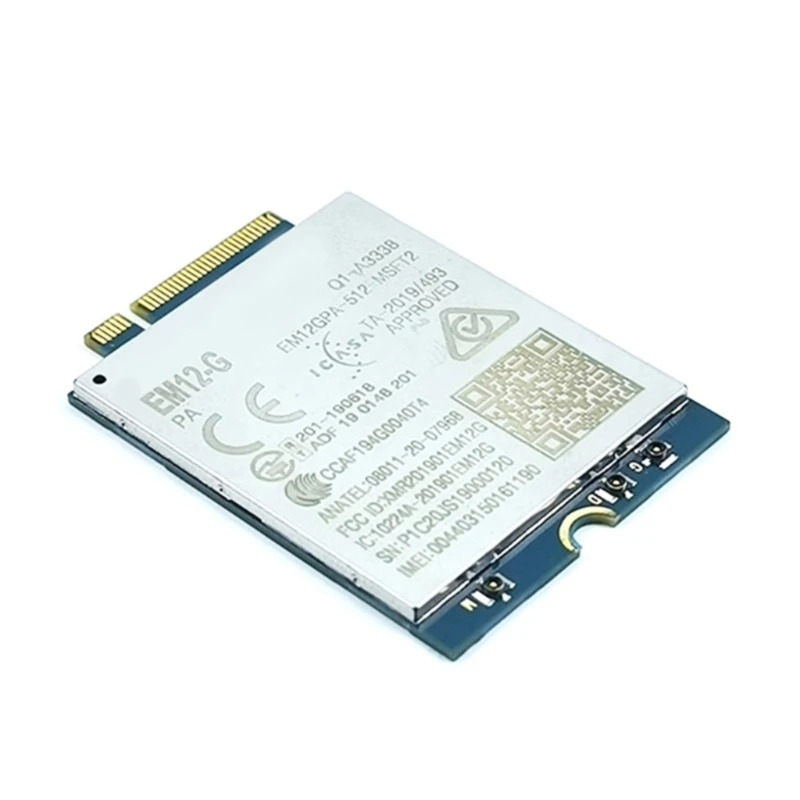 EM12G Cat12 โมดูล EM12G 600Mbps Downlink 150Mbps Uplinksข้อมูล 4Gโมดูลสำหรับแอพพลิเคชันต่างๆDropship