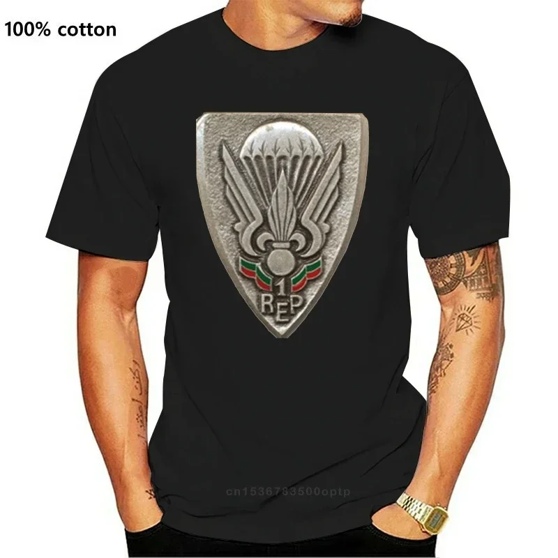 

1 Rep De Parachutistes French Foreign Legion Airborne T Shirt. Short Sleeve 100% Cotton Casual T-shirts Loose Top Size S-3XL