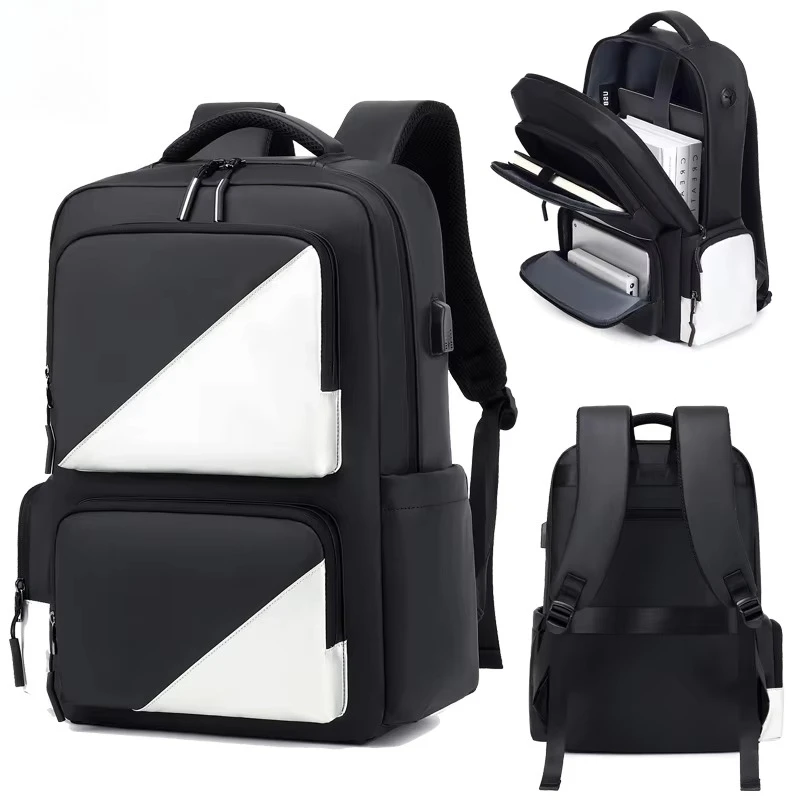 Business Backpack for Men and Women, Large Capacity Backpackwith USB Charging , Computer Backpack, Backpack, Travel Bag