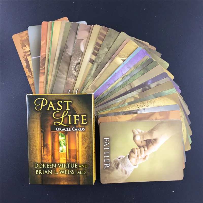 New Past Life Oracle Cards Full English Tarot Cards Board Games Cards Factory Made High Quality