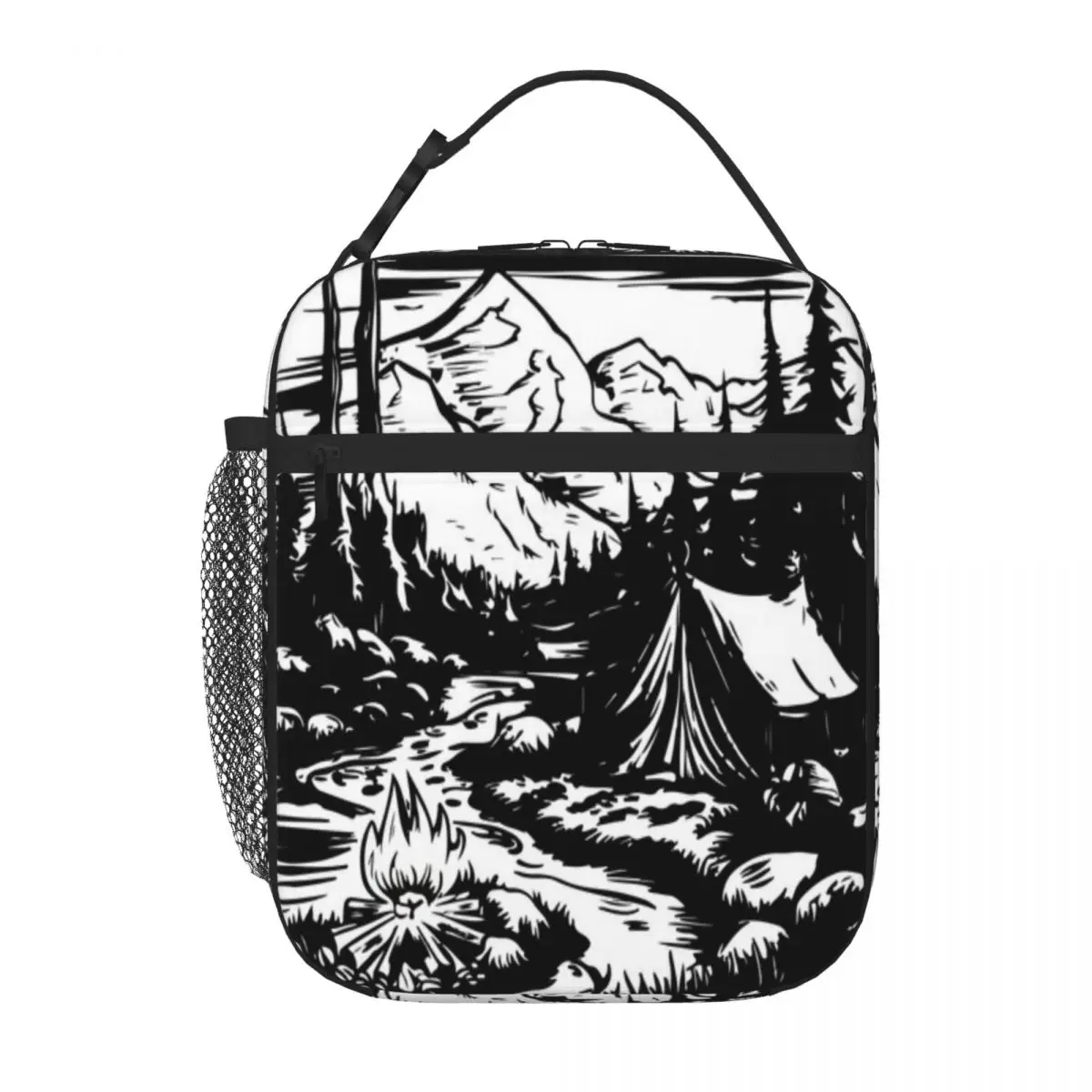 Hot Sale Outdoor Camping Travel Style Food Tote Bag Urban Commute Sports Lunch Bag