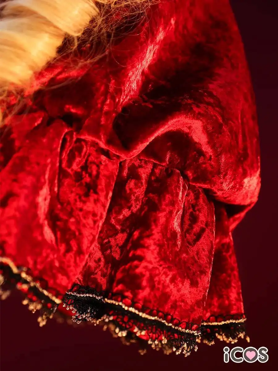 Disfraz de Anime Rozen Maiden, disfraz de Shin Ku para mujer, disfraz de Shinku, vestido rojo de Lolita, traje completo de Reiner Rubin