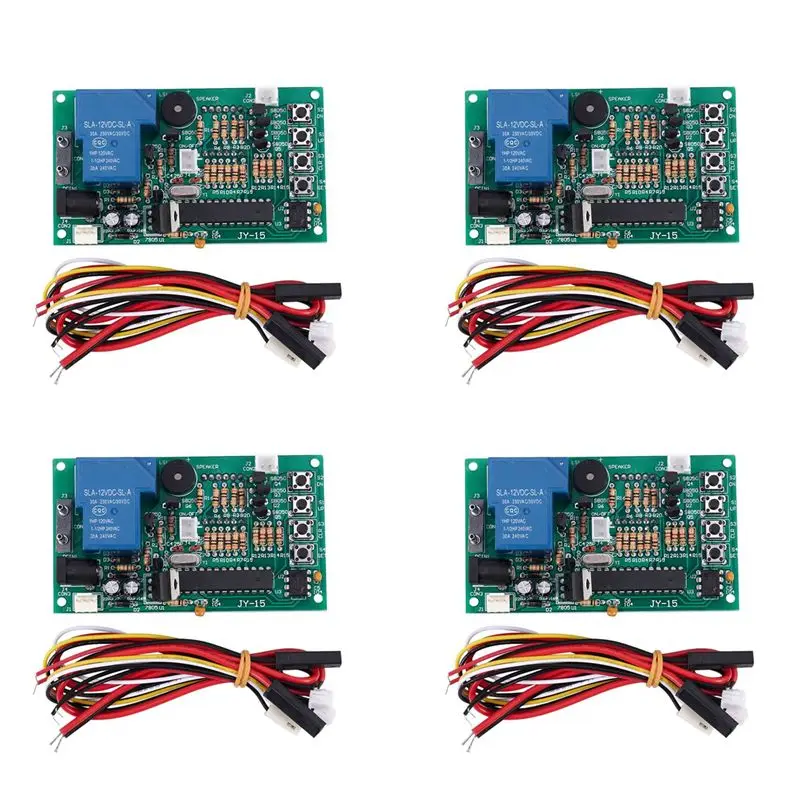 AS60-4X Jy-15A Timer Board Timer Controller Power Supply For Coin Opearted Water Pump Washing Machines Massage Chairs