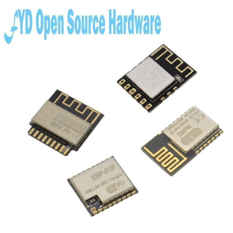 10pcs ESP8266 ESP8285 Wireless Module Wireless Transmission Control Module Development Board ESP-01F ESP-01M ESP-M2 ESP-M3