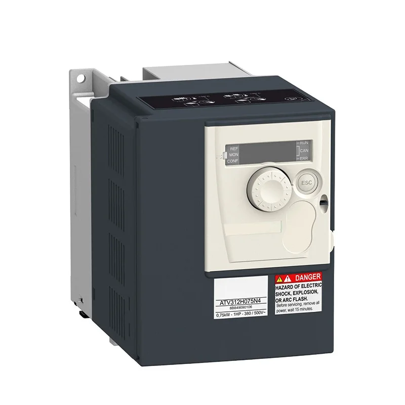 New Original Sch-neider ATV312H075N4 Variable Speed Drive Altivar ATV312 0.75 kW 2.4kVA 41W 380-500 V 3 phase supply