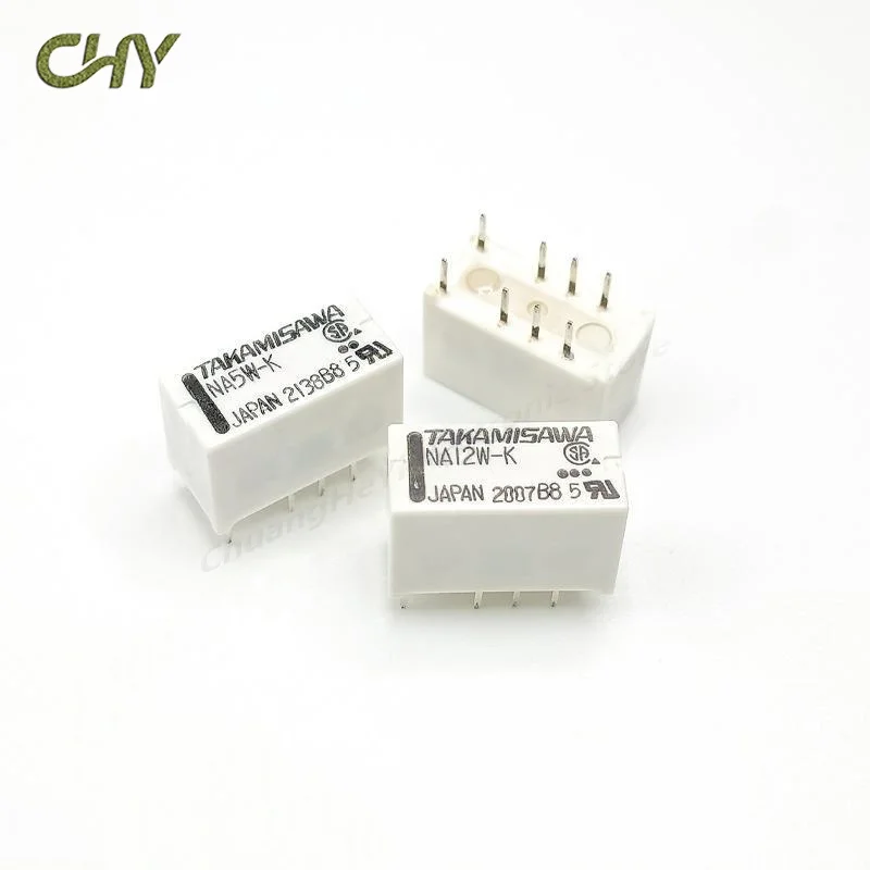 1-10PCS/LOT Original New Relay NA5W-K NA12W-K NA24W-K 5VDC 12VDC 24VDC Signal Relay 2A 8 Pins