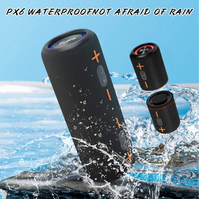 

Bluetooth-Колонка Cyboris S10, водостойкая IPX6, с разрезом