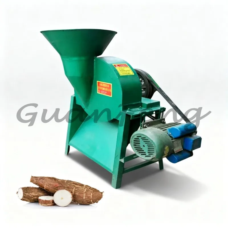 Adjustable‑Thickness Automatic Slicer Industrial Cassava Chips Machine for Food Factory Tapioca Processing