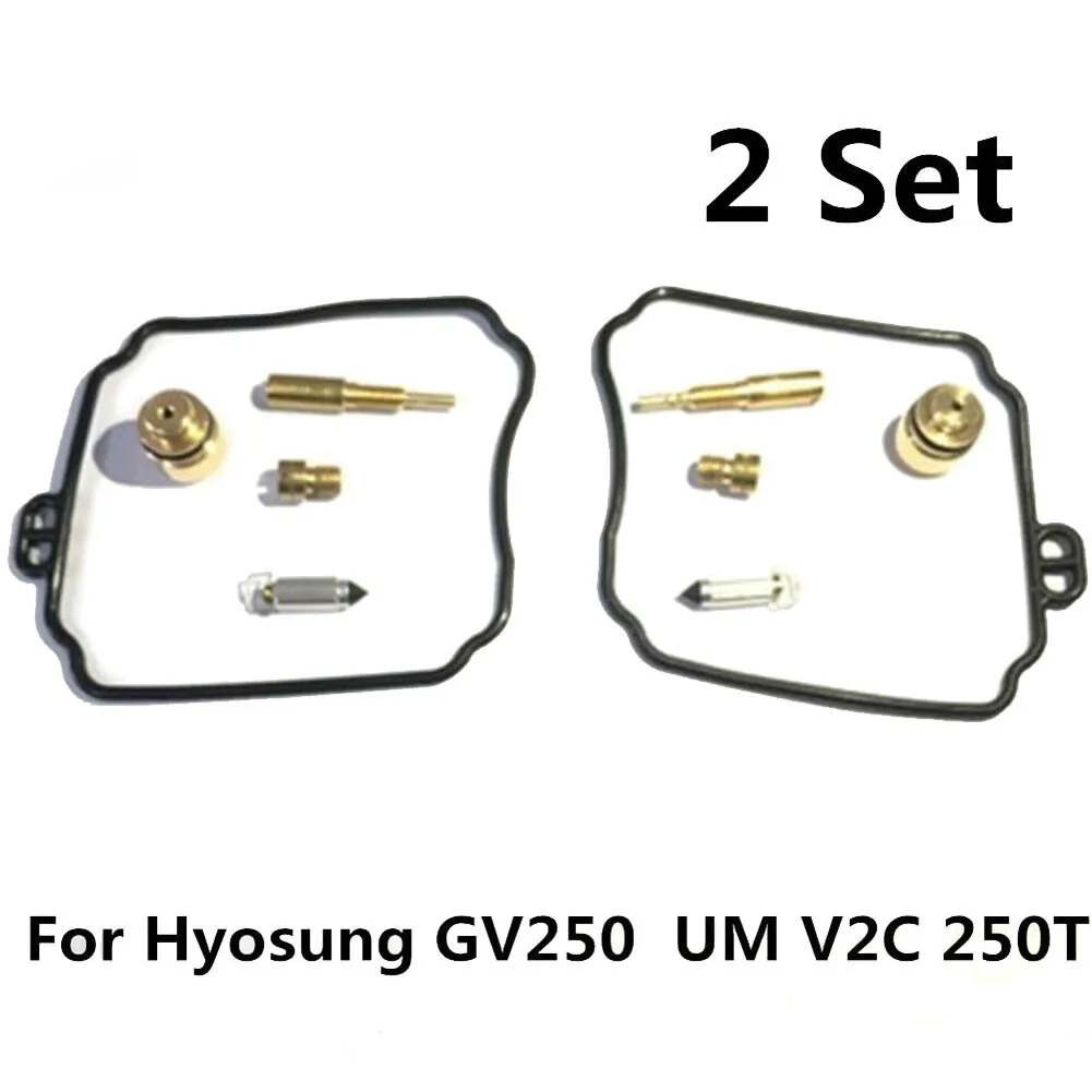 For Hyosung GV250 Aquila UMV2C Carburetor Repair Rebuild Main Jet Jet Kits Auto Motorcycles Carburetor Sets