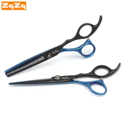 ZqZq-tijeras de peluquería profesionales, herramienta de estilismo, 6 pulgadas