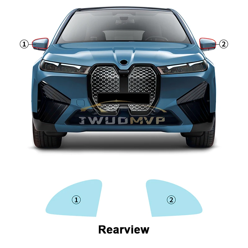 

Наклейки против царапин, прозрачные фары, зеркало заднего вида, защитная пленка для защиты краски PPF для BMW IX i20 2022 2023