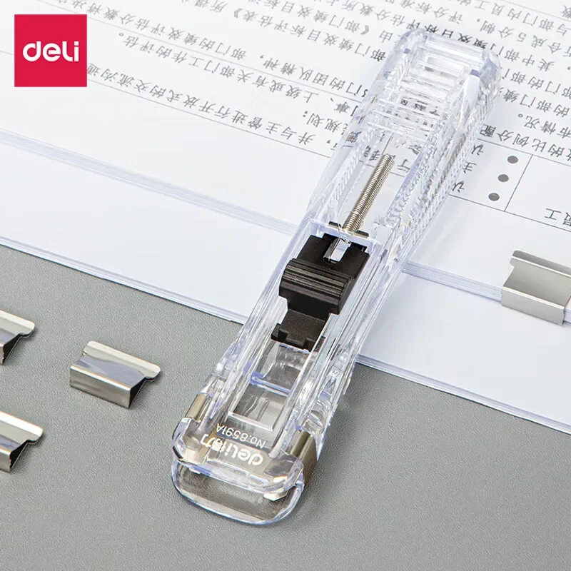 A pasta de escritório xiaomi deli pode conter o número de papel 40 pode ser reutilizada