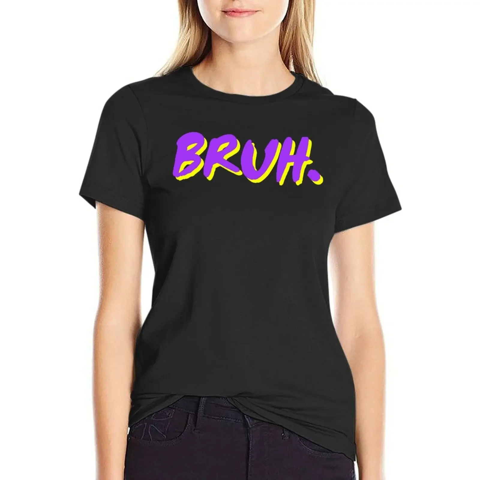 

Bruh T-shirt cute clothes cute tops tees Woman T-shirts