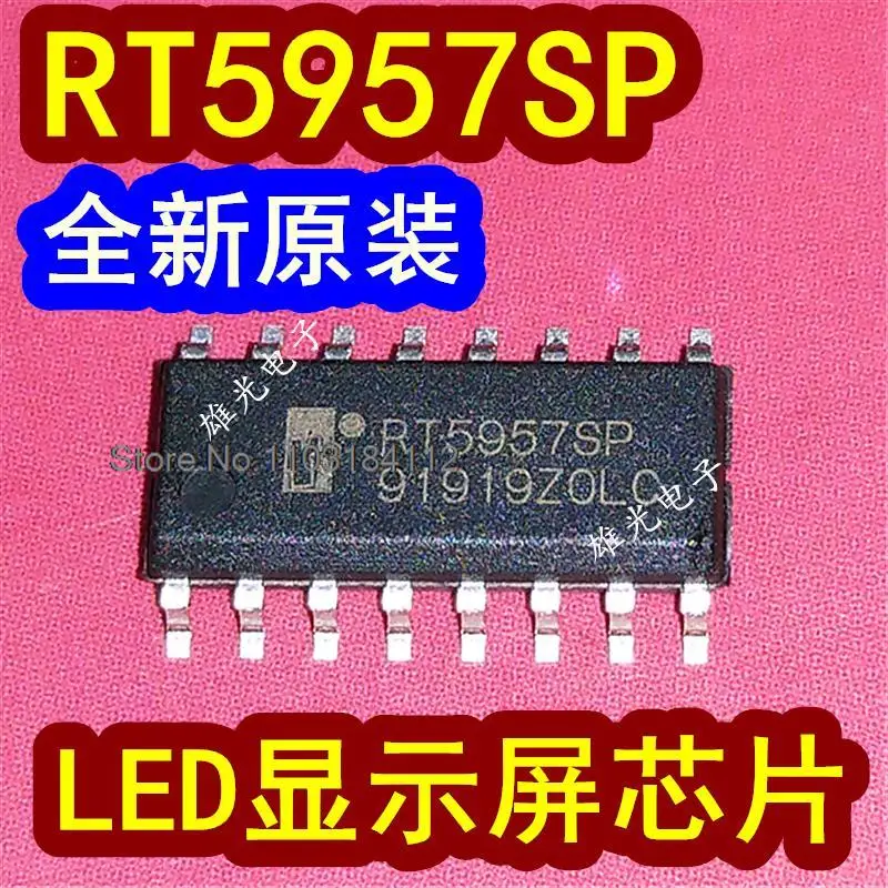 10 PZ/LOTTO RT5957SP 5957SP SOP16 LED..,..,,Cannica stock ///.