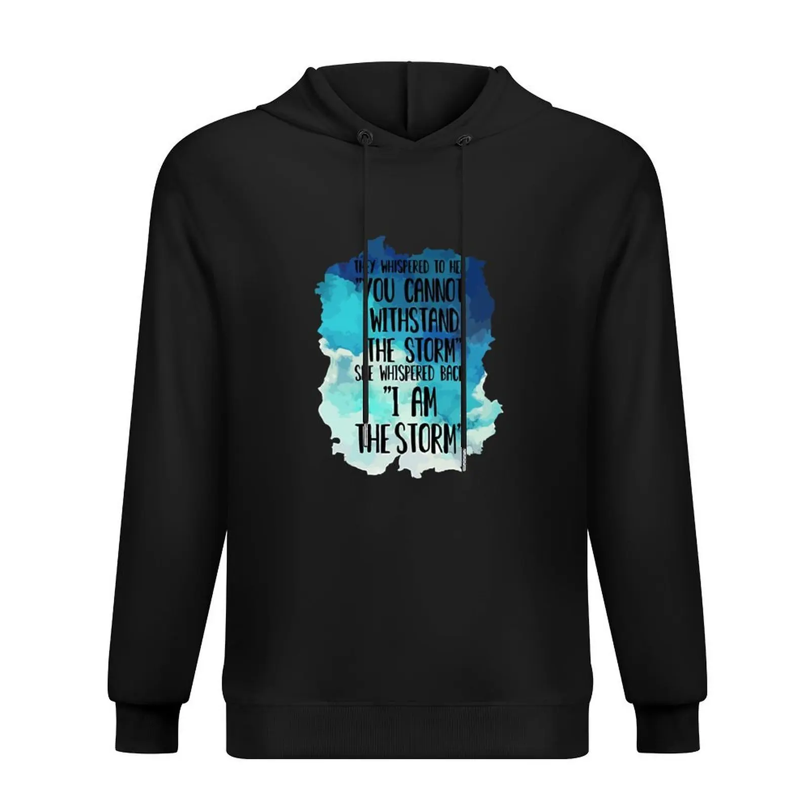 

She Whispered I Am The Storm Novelty Hoodie anime clothes men's clothing korean clothes autumn new products men hoodie