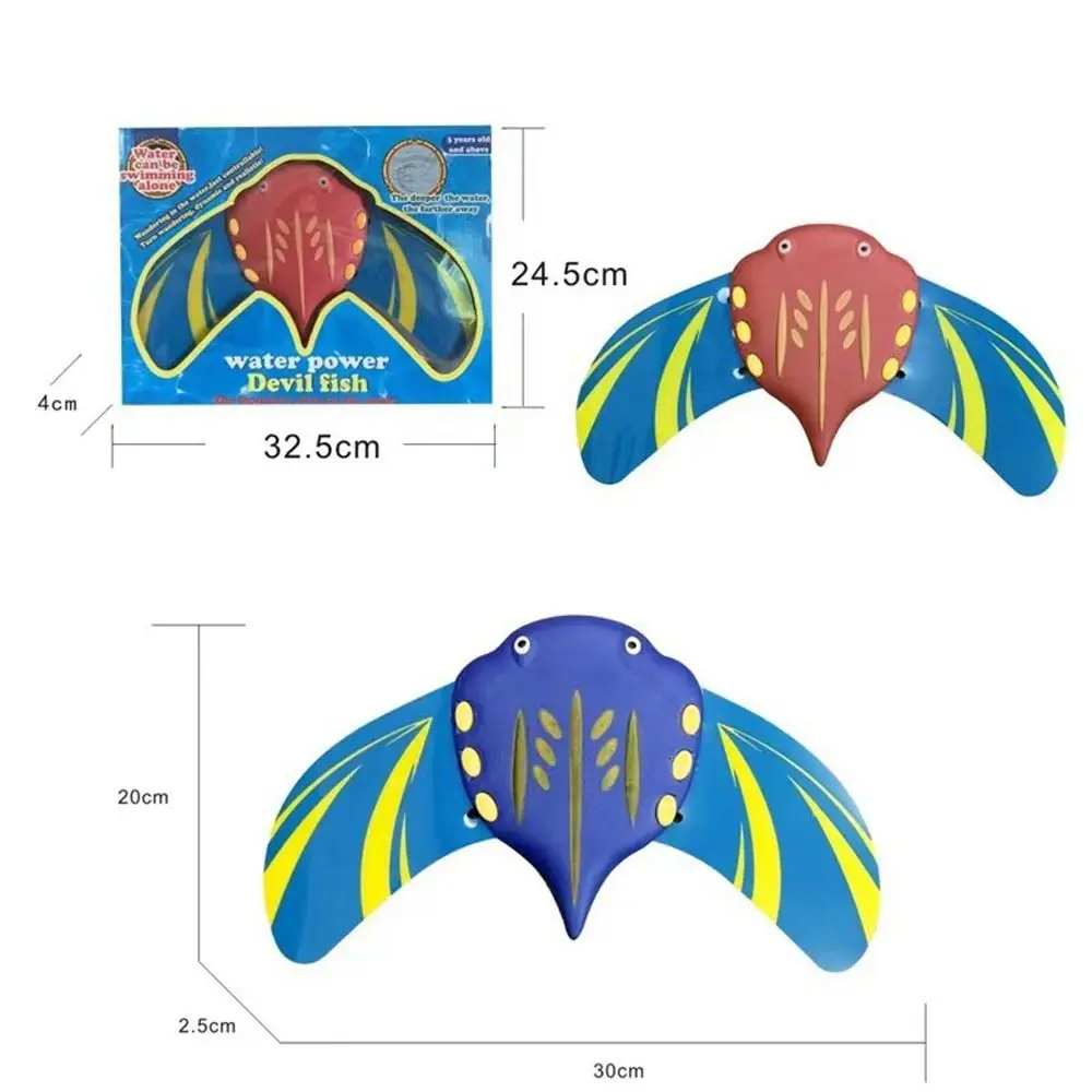 Verão esportes aquáticos diabo peixe brinquedo piscina eva água energia diabo peixe praia animal água jogar brinquedos crianças