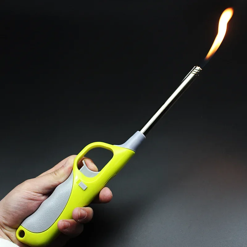 2025 New Lighting Gas Stove Natural Gas Extended Lighter Kitchen Long Tube Open Flame Igniter