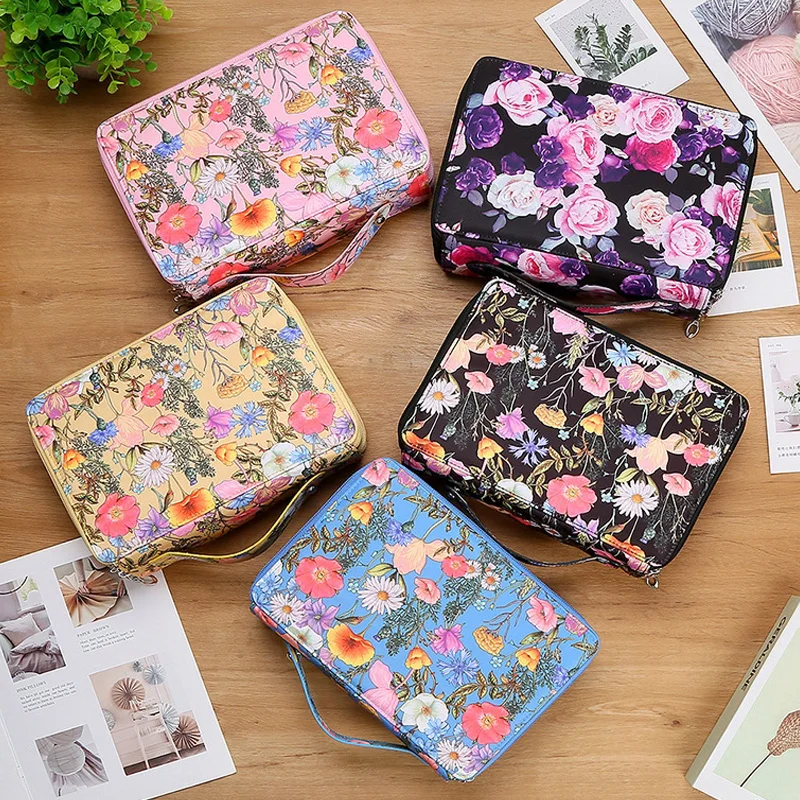 200-hole Pen Curtain Creative Sketching Multifunctional Large-capacity Painting Student Pencil Case Set