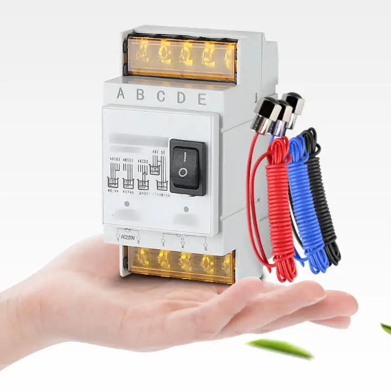 Fully Automatic Water Level Controller Switch 25A 220V Water tank Liquid Level Detection Sensor Water Pump Controller