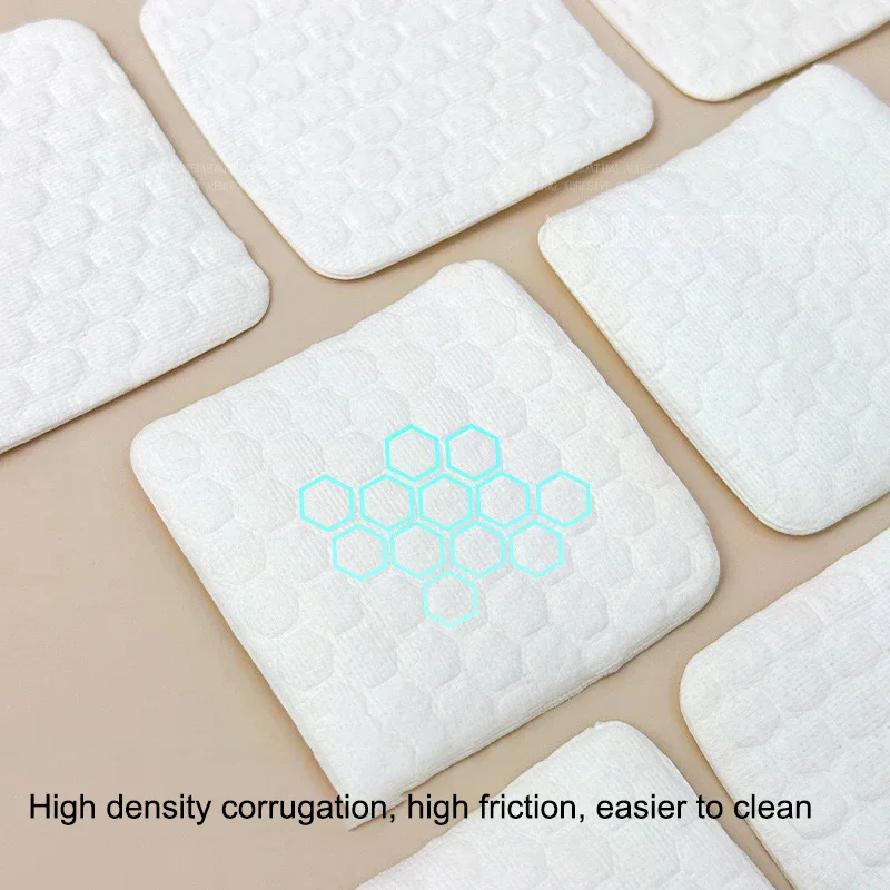 Tampons de coton professionnels épais, 200/500 pièces, pour lingettes pour ongles, non pelucheuses, dissolvant de vernis à ongles, outils de nettoyage pour Nail Art
