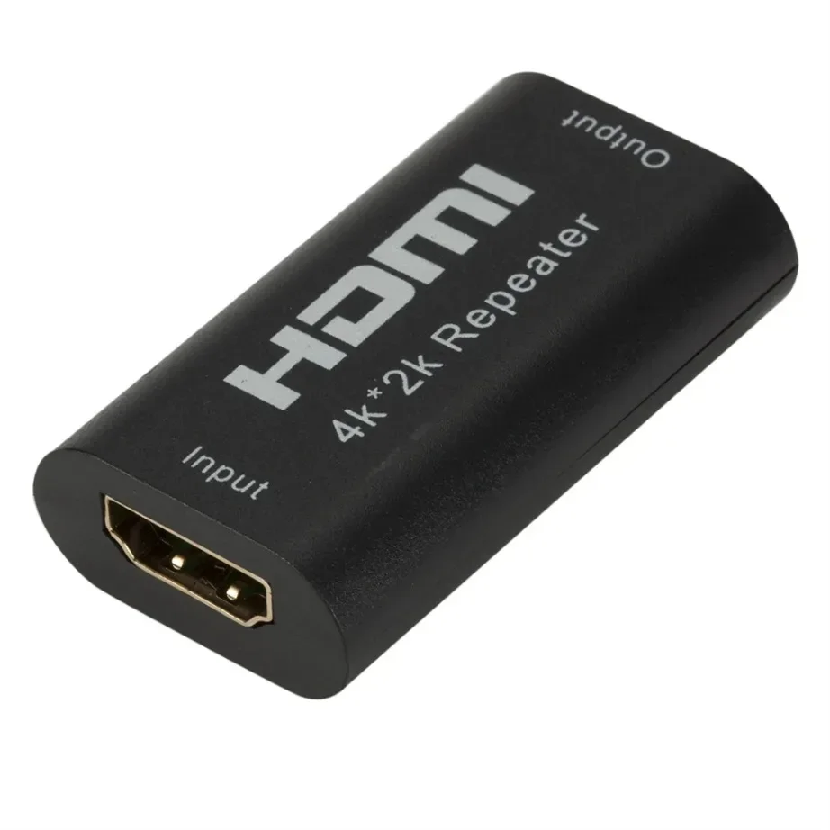 Mini 4K x 2K HDMI-совместимый повторитель-удлинитель до 40M V1.4 3D 1080P HD-адаптер Усилитель сигнала Усилитель над сигналом HD TV DVD