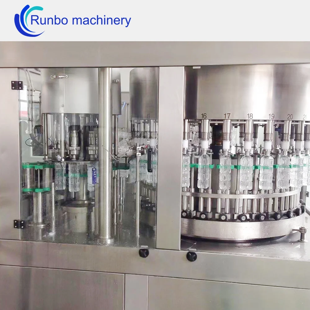 Lini Produksi Air Lengkap Otomatis untuk Mesin Pengemas Pengisian Botol Minuman 500ml untuk Jalur Botol Air Mineral