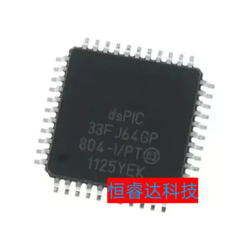 2 buah ~ 10 buah/lot DSPIC33FJ64GP804-I/PT DSPIC 33FJ64GP 804-I/PT IC asli baru MCU 16BIT 64KB FLASH 44TQFP