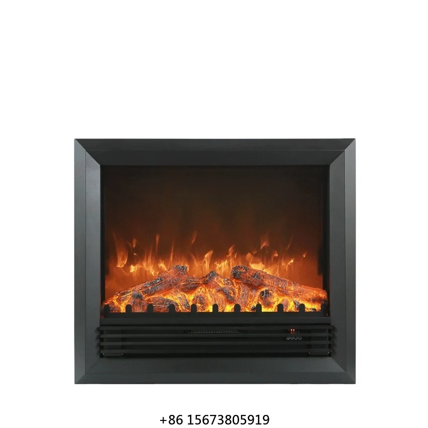 Indoor Insert Factory Produce 220v Red Fire Power Flame Adjustable CE Certification Energy Electric Fireplace