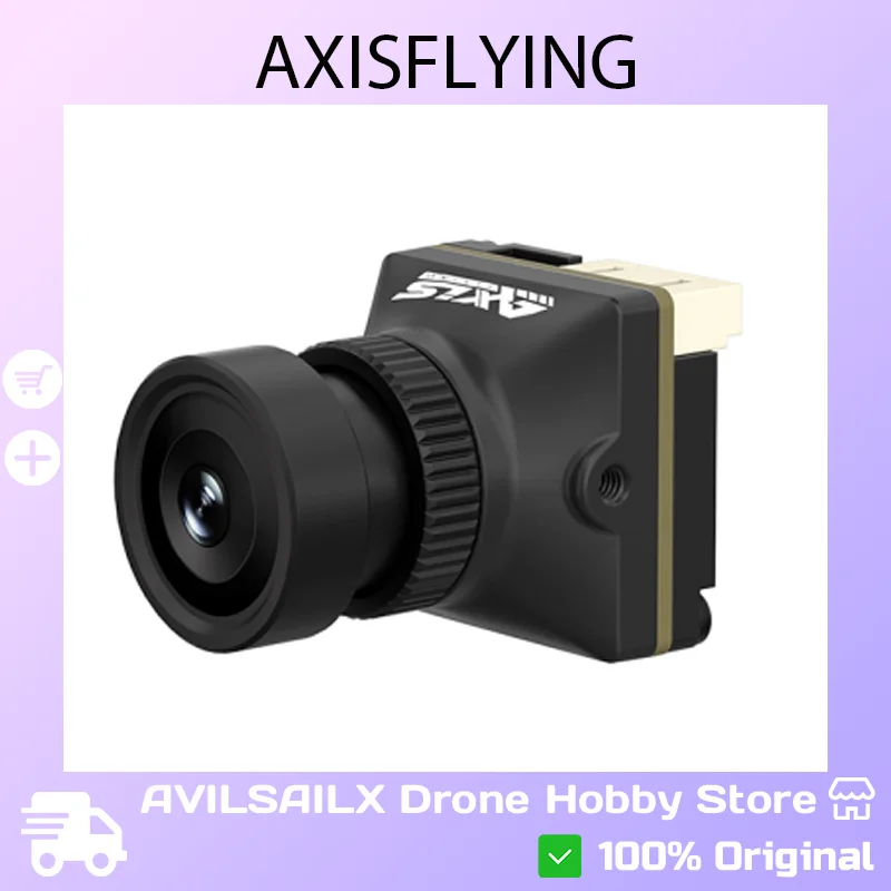 

FPV-камера Axisflying NAJA — сверхпрозрачное разрешение 1500TVL с ночным видением