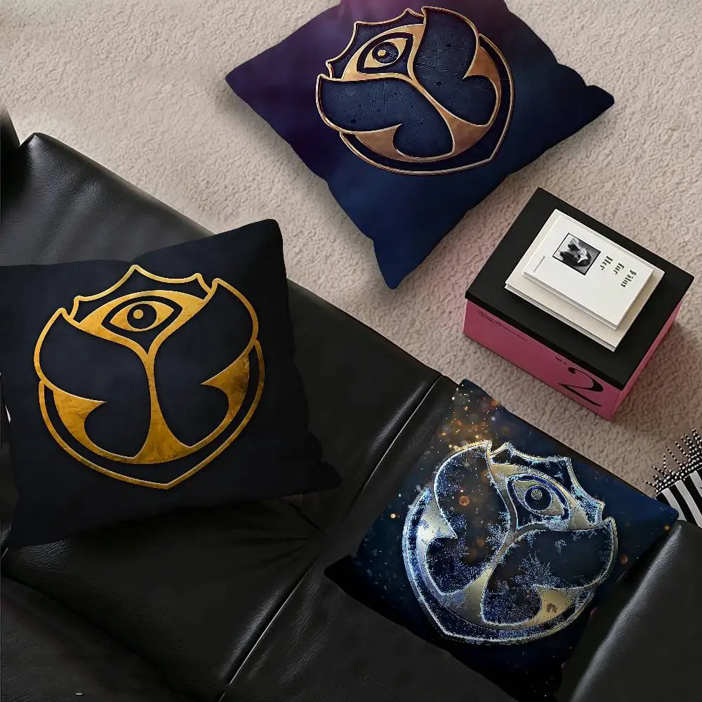 Fashion T-Tomorrowland Cushion Cover Car Throw Pillow Case For Sofa Car Christmas Gift 40x40cm 45x45cm