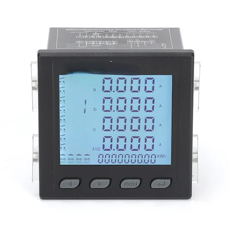 electrical instruments three phase multifunction energy electric meter digital multifunction meter smart  power meter