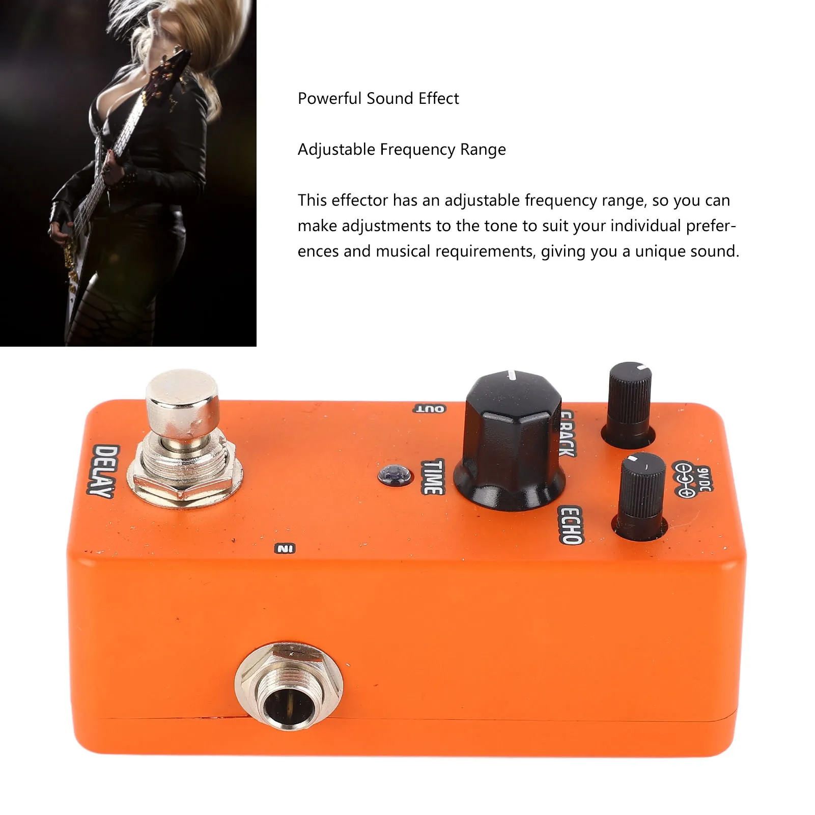 

Electric Guitar Effects Pedal Electric Guitar Effects Pedal Single Block Modulation Amplifier Simulation Pedal