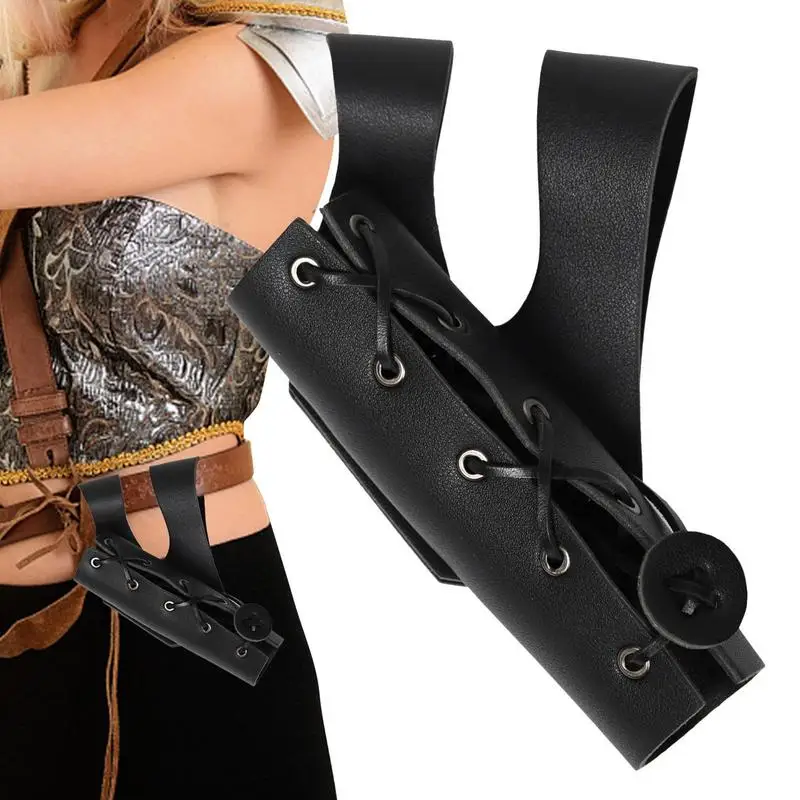 Pirate Belt Belt Pouch Faux Leather Belt With Pouch PU Leather Mens Reenactment Accessory Ren Fair Halloween Cosplay For Men