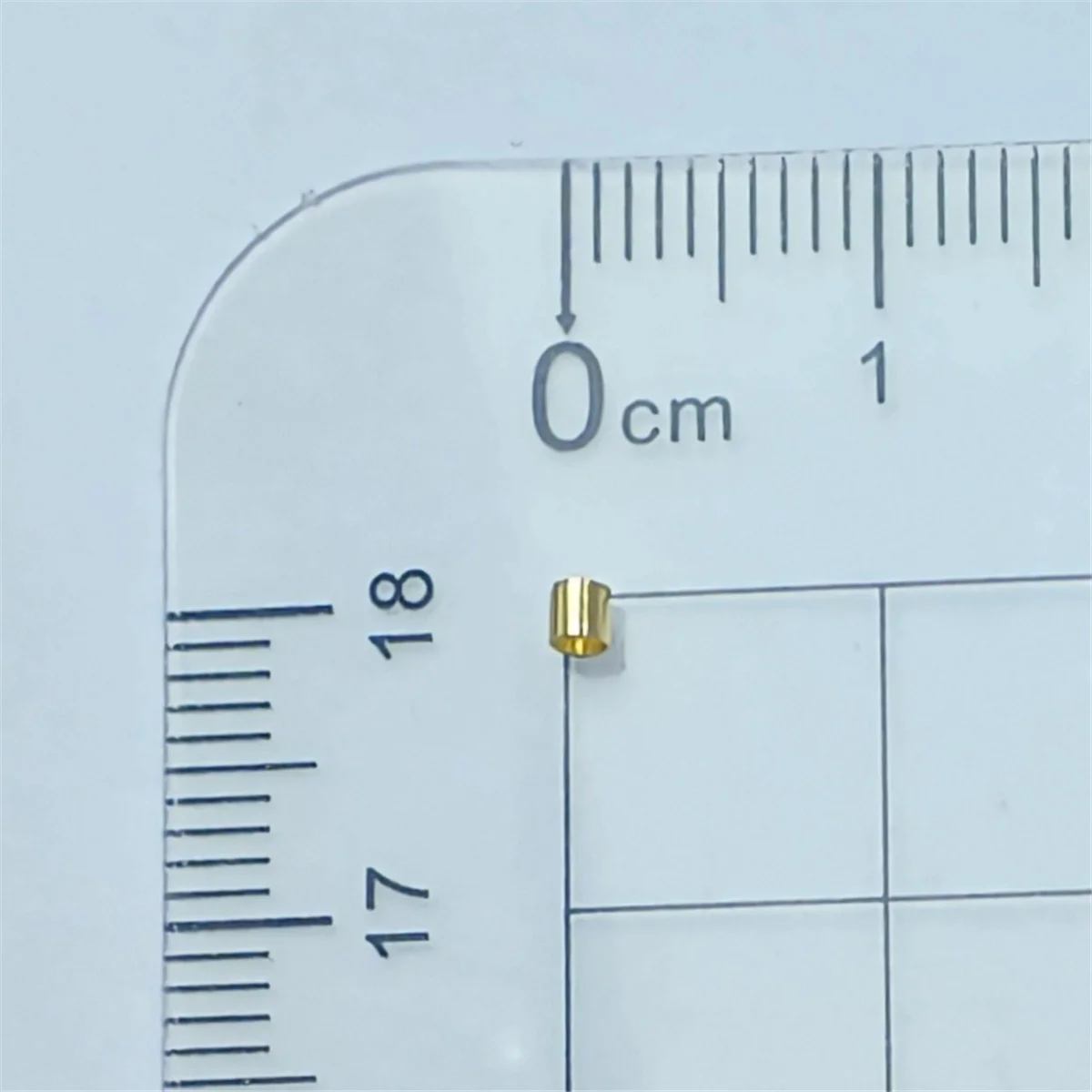 Cuentas de engarce de 1,5mm/2mm, cuentas de tubo de tope para fabricación de joyas DIY, suministros al por mayor