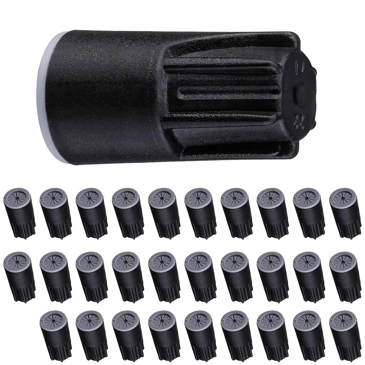 30 Packs Waterproof Wire Connector Grease Cover Outdoor Electrical Cap Outdoor Sealed Electrical Connectors