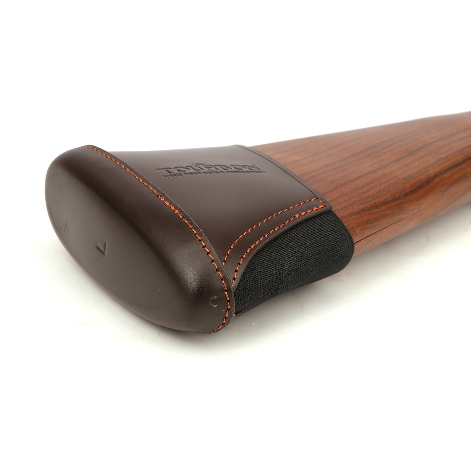 Tourbon Hunting Gun Accessories Gun Recoil Pad Leather Rifle Buttstock w/3 Inserts Adjustable Protector Pads Shooting