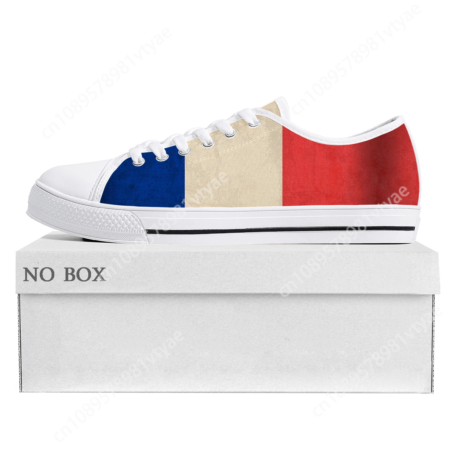 French Flag Low Top High Quality Sneakers Mens Womens Teenager Canvas Sneaker France Prode Funny Casual Couple Shoes Custom Shoe