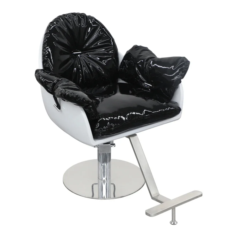 For Hair Salon High-End Barber Shop Chair Lifting and Rotating Dyeing and Perming Chair