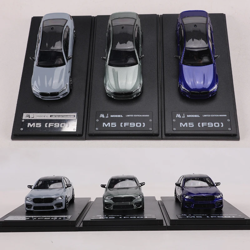 MJ MODEL 1:64 M5 F90 Die-cast alloy simulation car model toy collection display piece