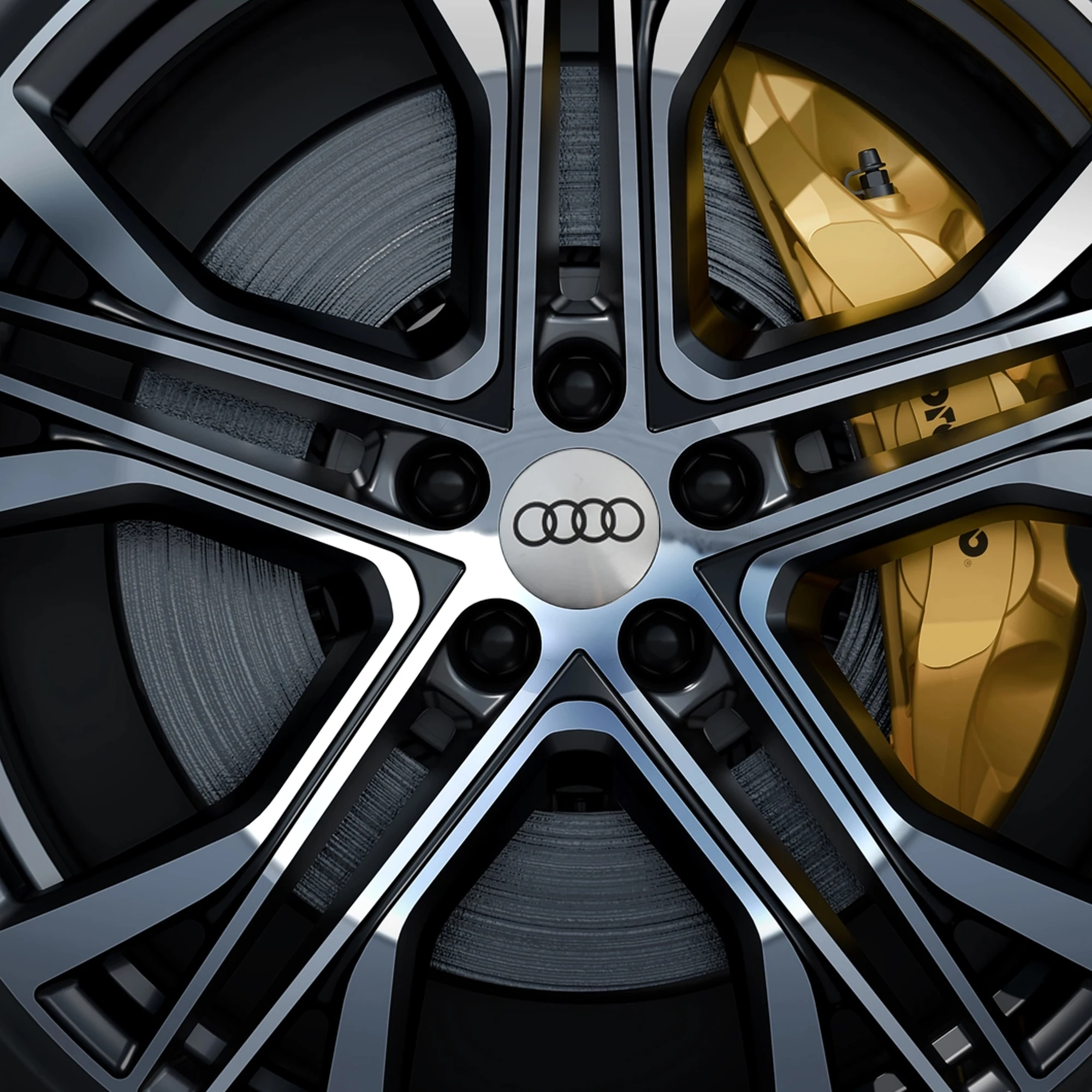 4pcs 56/60/65MM Car Wheel Hub Tire Center Covers Caps Sticker Decor For Audi Sline A4 B8 A3 8P A6 C7 8V B6 B7 Q5 A1 A5 C6 Q3 Q7 view 5