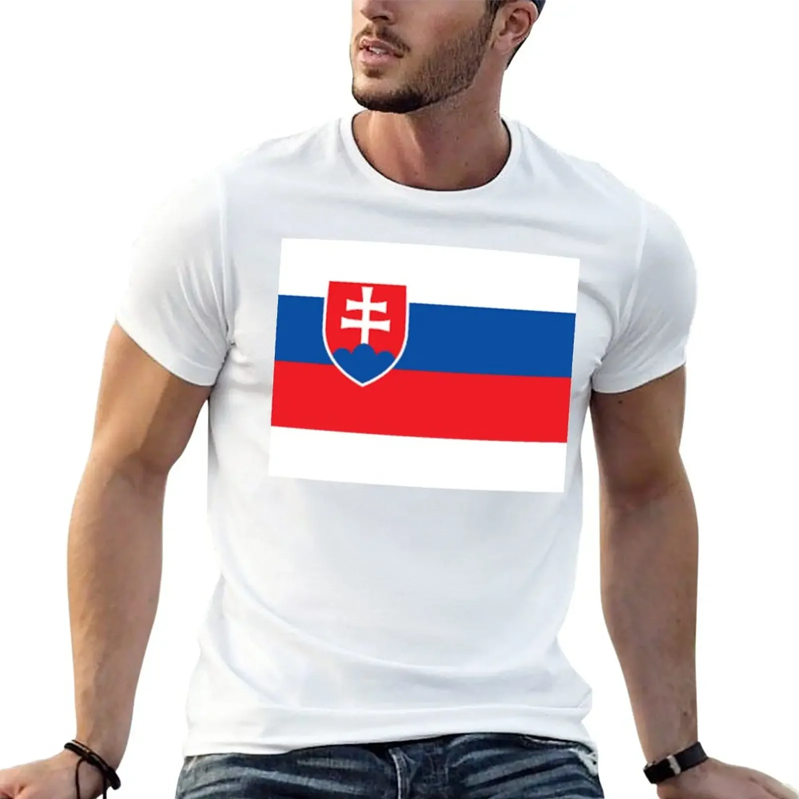 Slovakia T-Shirt Aesthetic clothing summer tops funnys big and tall t shirts for men