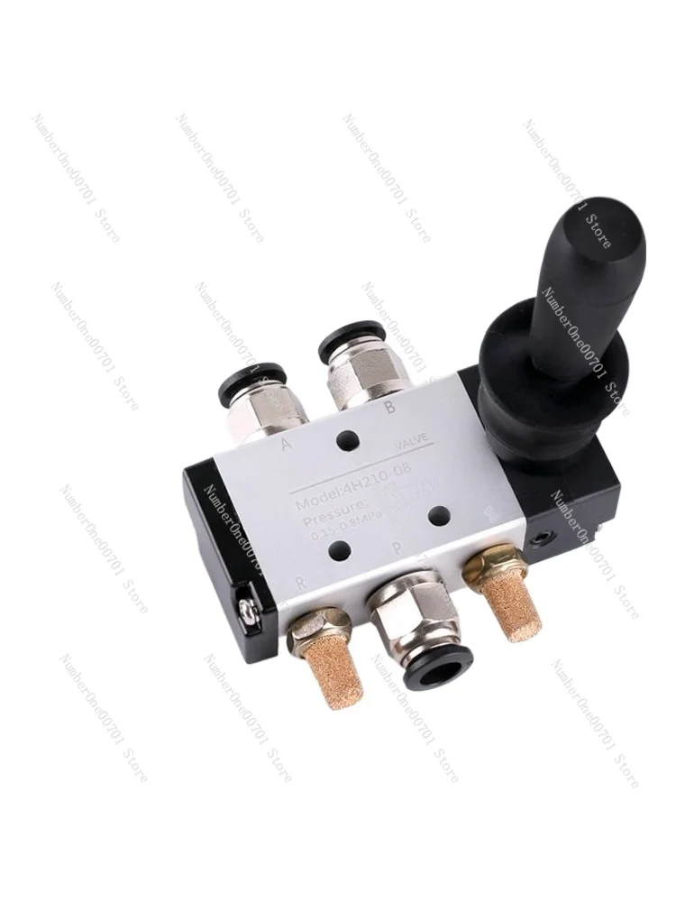 Pneumatic switch manual valve 4H210-08/4H310-10 two-position five-way cylinder reversing hand plate