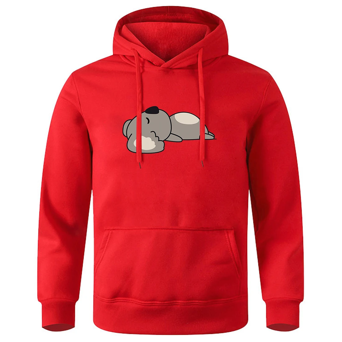 

Sleeping Koala Cartoons Cute For Men Hoodie Breathable Comfortable Hoody Fashion Classic Pullovers Basic Loose Oversized Hooded