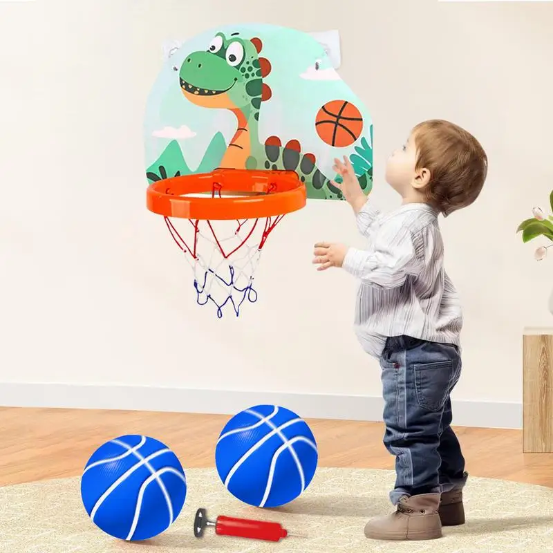 Wall Mount Hoops Small Hoop Foldable Kids Inside Basketball Hoop Adjustable Bedroom Basketball Hoop Portable Over The Door Hoop