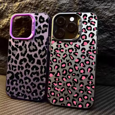Fashion Leopard Print Phone Case for Xiaomi POCO X7 X6 X5 X3 NFC F7 Ultra F6 F5 Pro F4 F3 GT M5S C65 C75 M3 M4 M5S M6 Pro 4G 5G