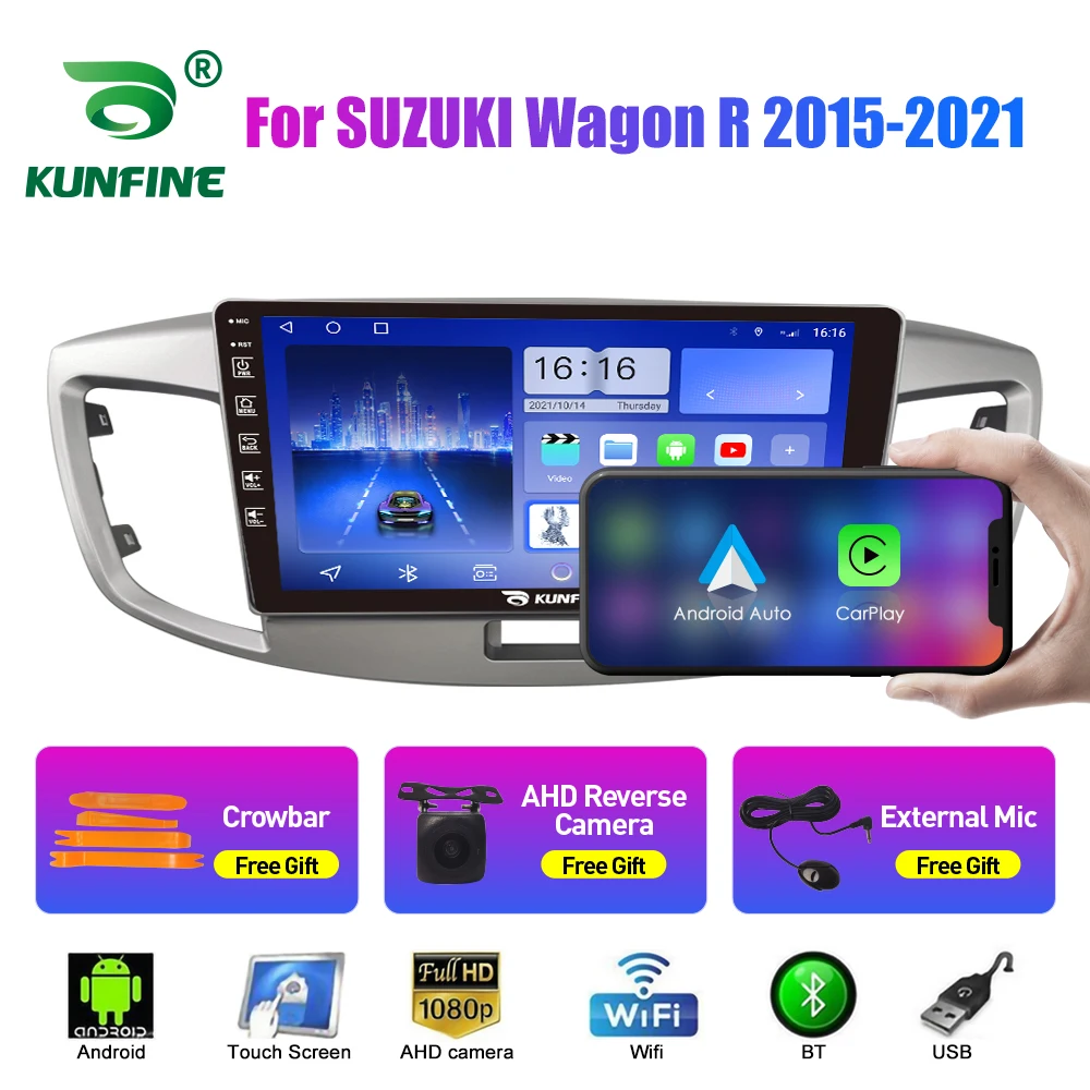 

2Din Android Car Radio For SUZUKI Wagon R 2015-2021 Multimedia Video Player GPS Navigation Stereo Audio Head Unit Carplay 4G