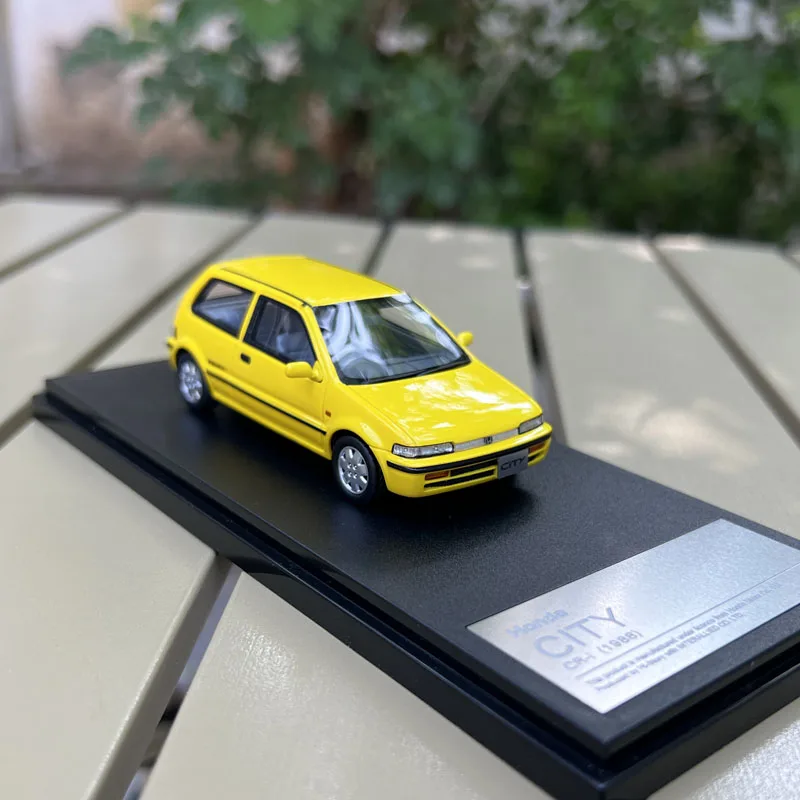 

Hi-story 1:43 scale Handmade Model Cars,Honda CITY CR-I (1988),Resin Model for collection and display