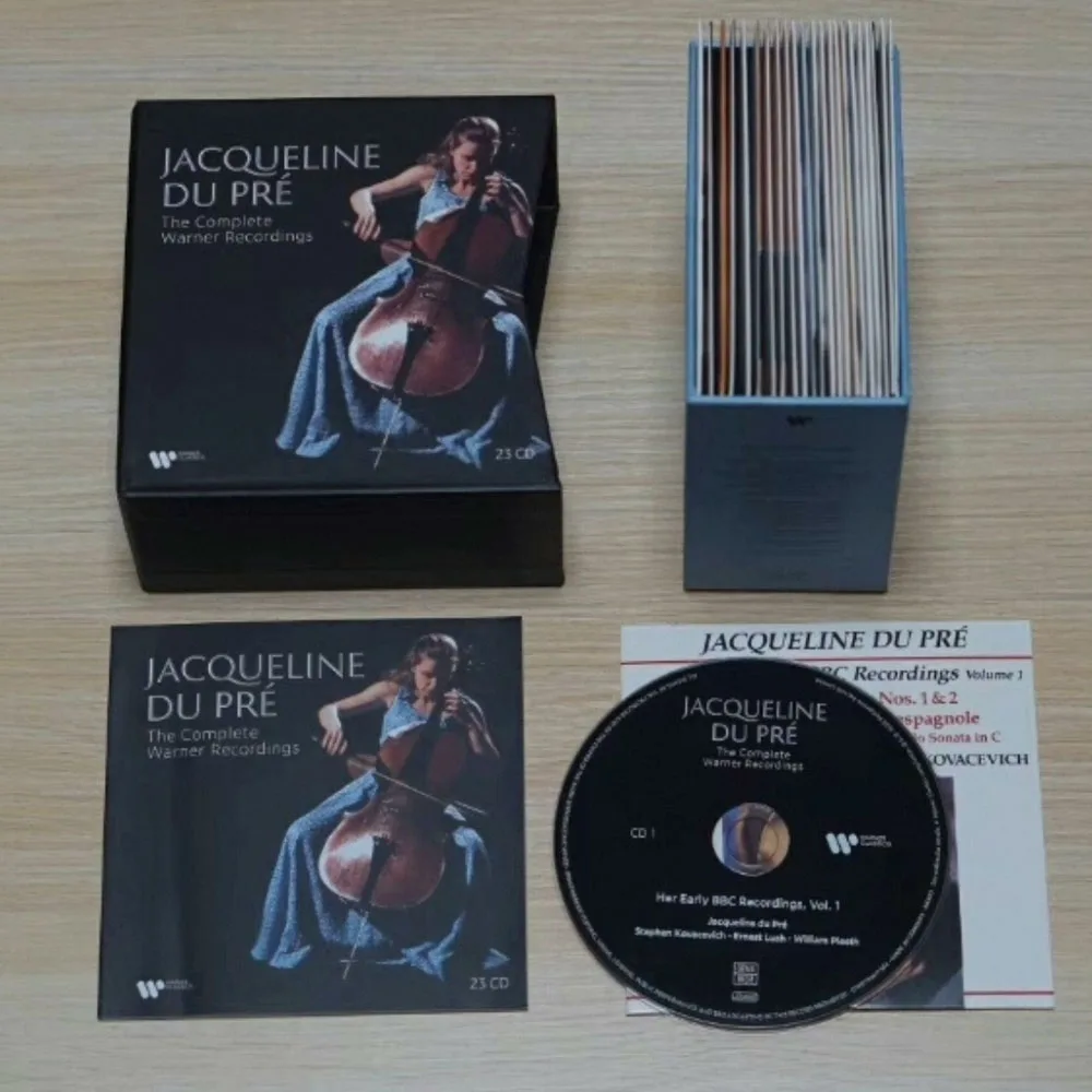 

CD The Complete Warner Recordings: The Legendary Cellist Jacqueline Du Pré's Warner Recordings Collection, Including 23 CDs